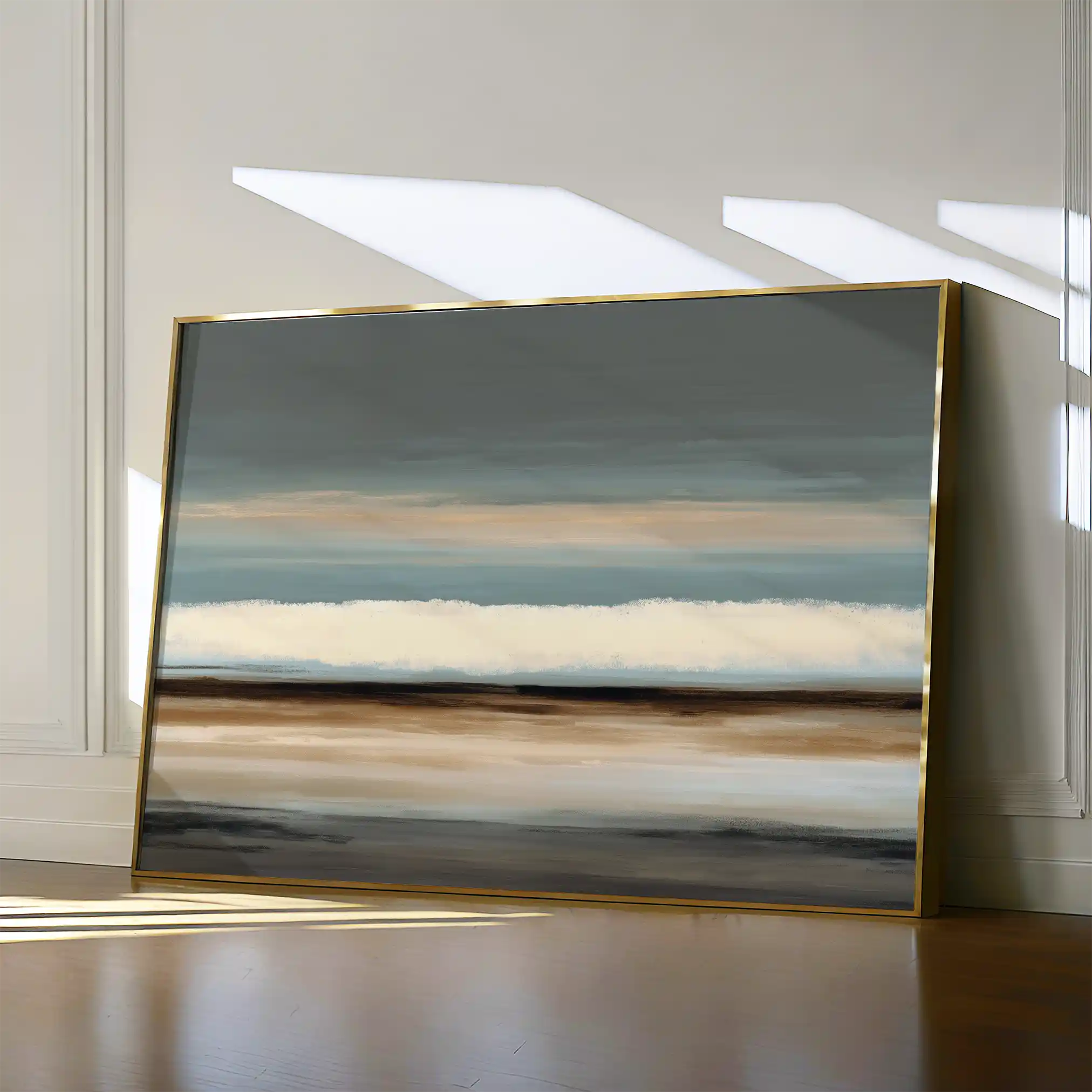 Abstract 1680 Canvas Art 60 x 40 cm / Stretched on hidden frame