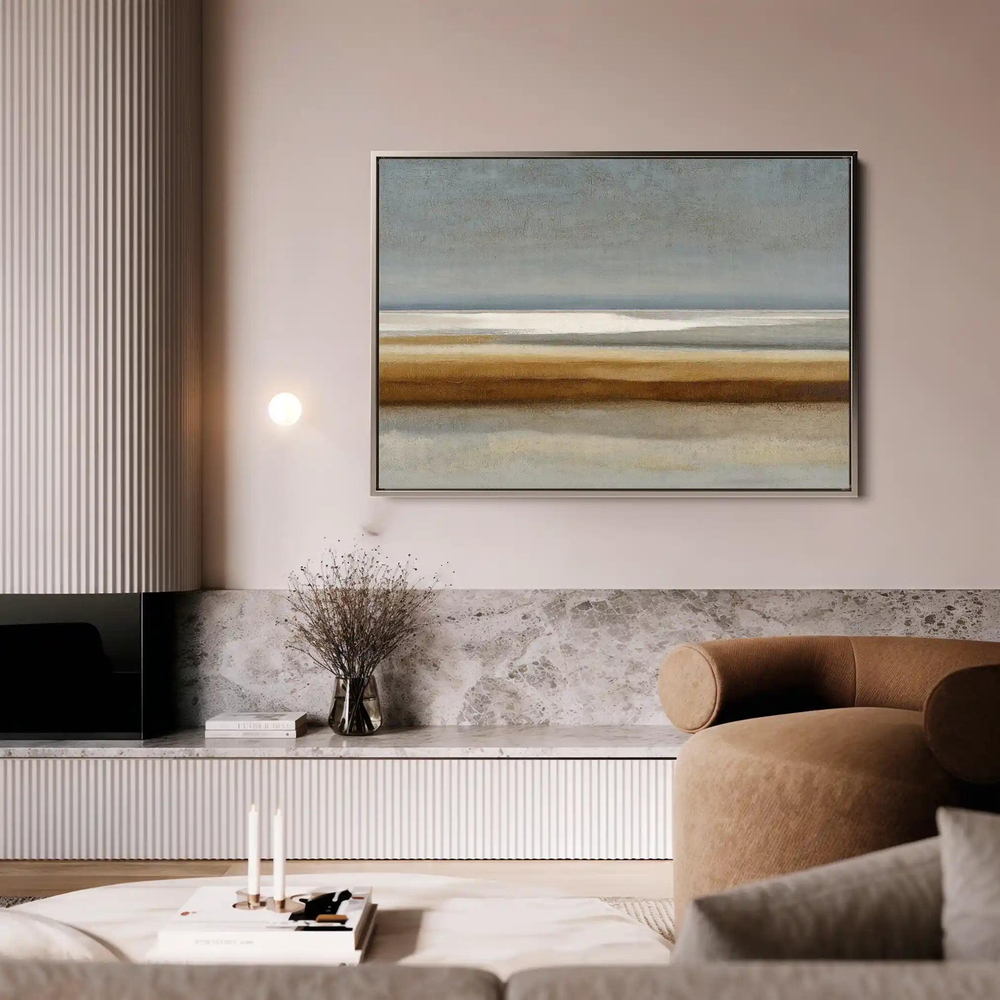 Abstract 1681 Canvas Art 60 x 40 cm / Stretched on hidden frame