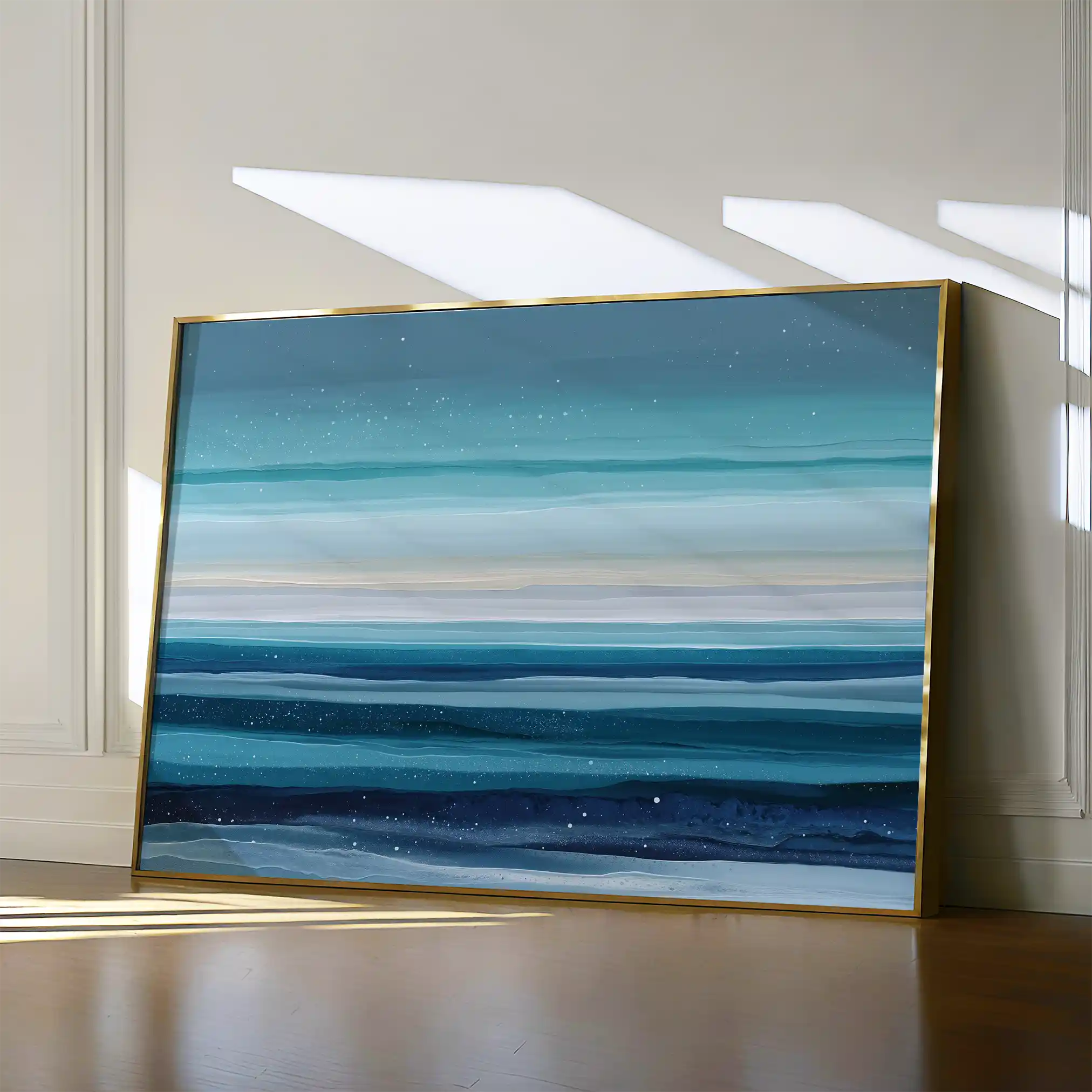 Abstract 1682 Canvas Art 60 x 40 cm / Stretched on hidden frame