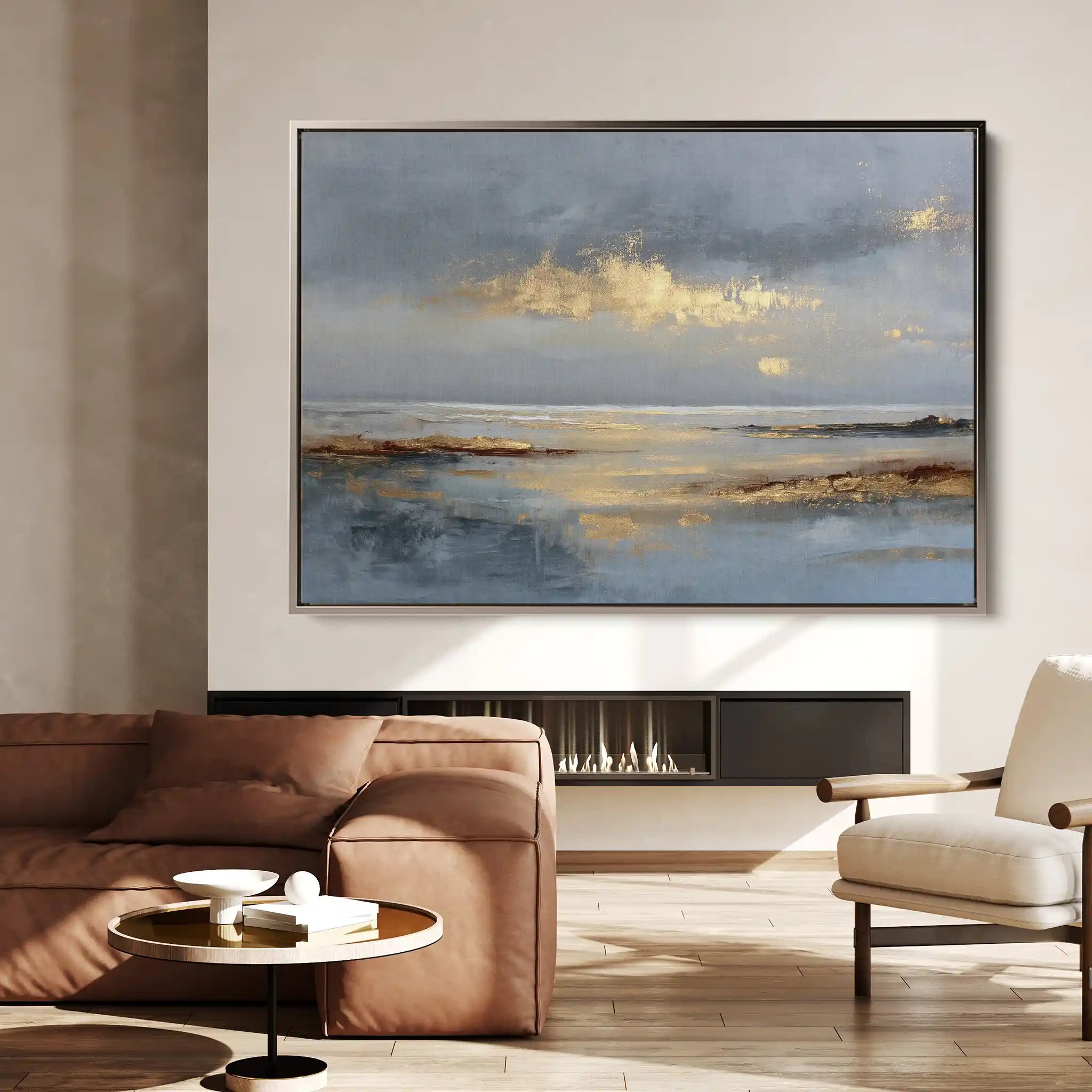 Abstract 1684 Canvas Art 60 x 40 cm / Stretched on hidden frame