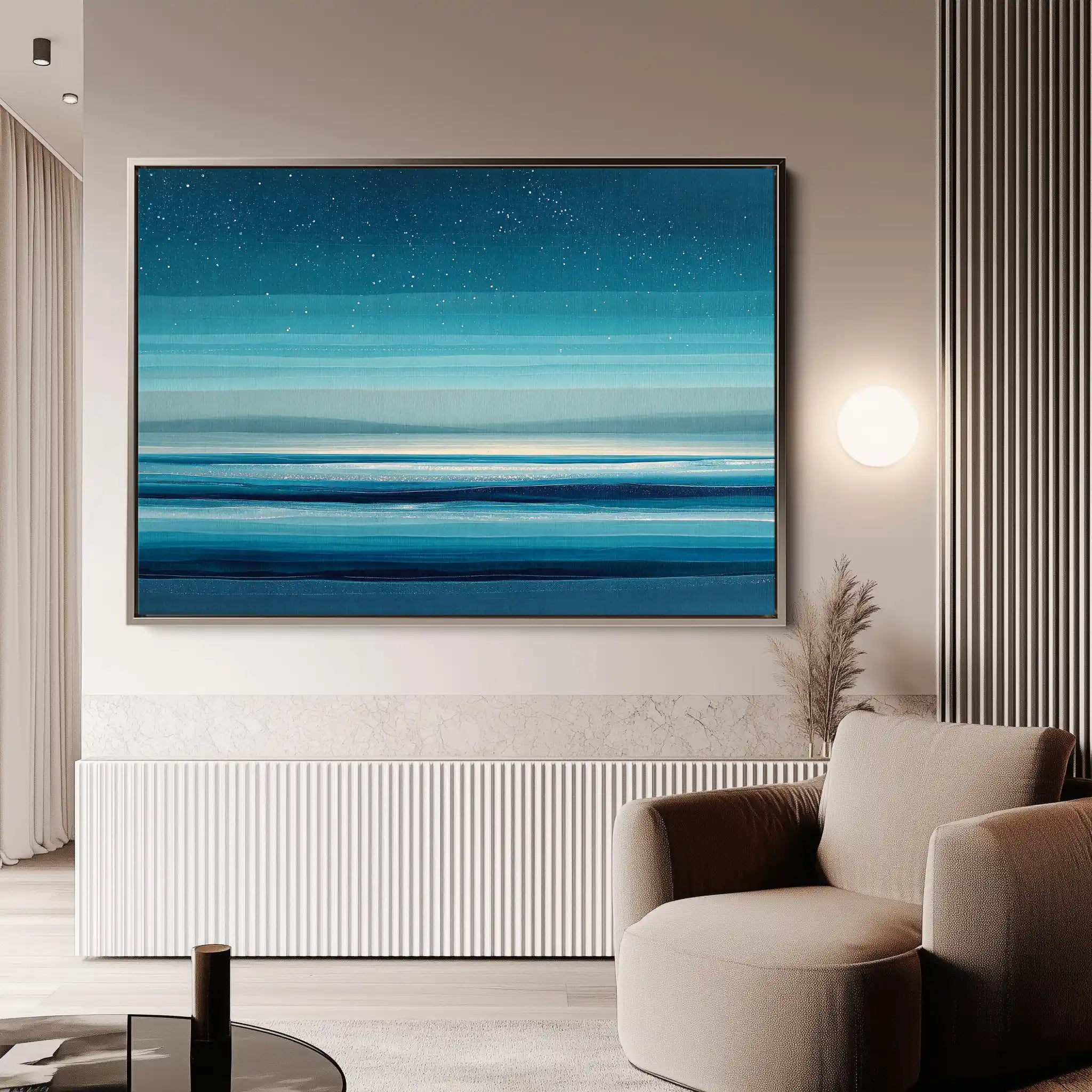 Abstract 1685 Canvas Art 60 x 40 cm / Stretched on hidden frame
