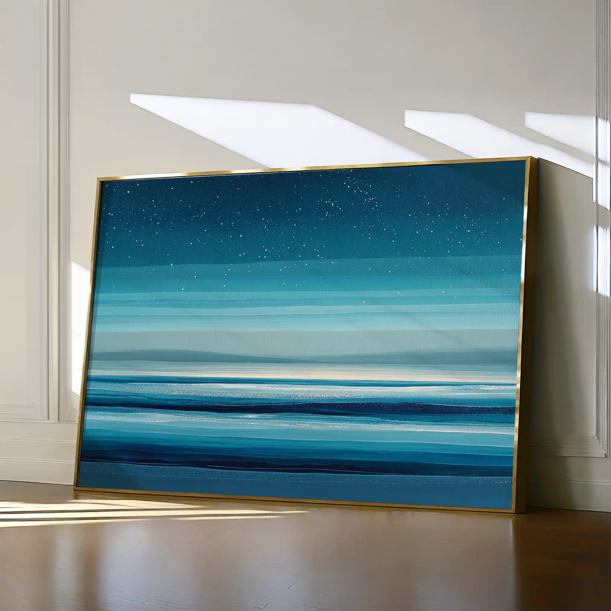 Abstract 1685 Canvas Art 60 x 40 cm / Stretched on hidden frame