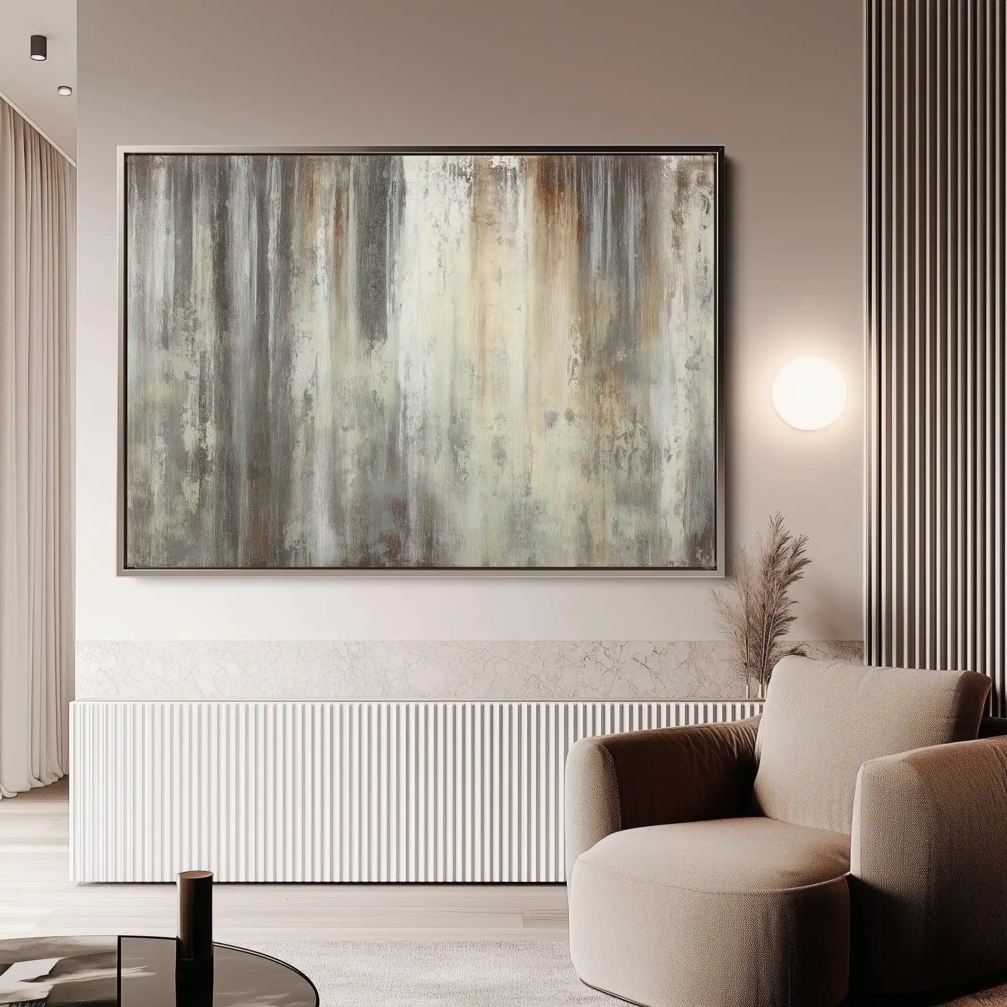 Abstract 1688 Canvas Art 60 x 40 cm / Stretched on hidden frame
