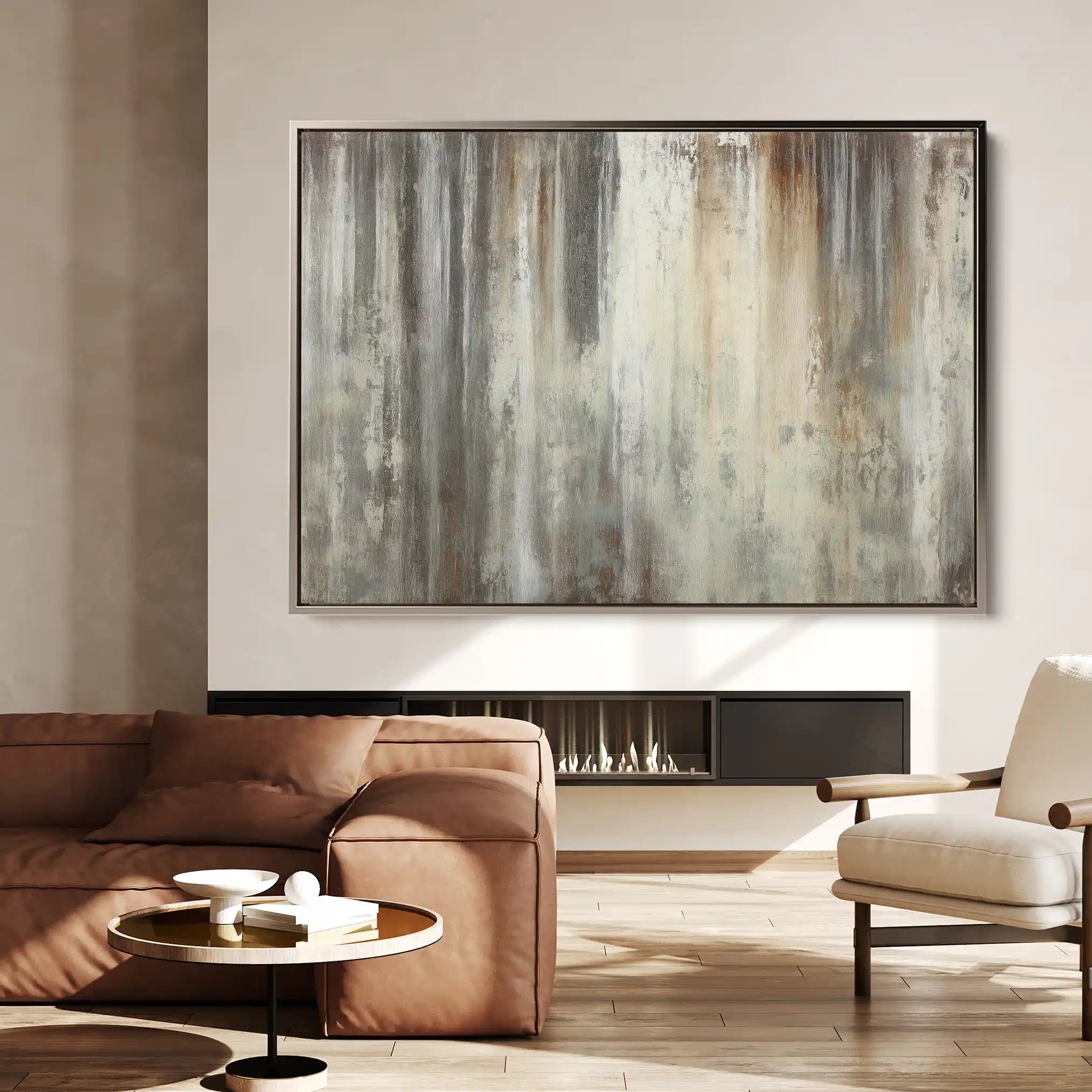 Abstract 1688 Canvas Art 60 x 40 cm / Stretched on hidden frame