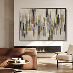 Abstract 1689 Canvas Art 60 x 40 cm / Stretched on hidden frame
