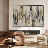 Abstract 1689 Canvas Art 60 x 40 cm / Stretched on hidden frame
