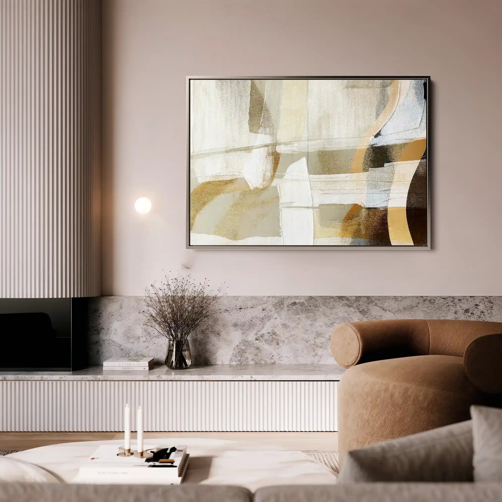 Abstract 169 Canvas Art 60 x 40 cm / Stretched on hidden frame