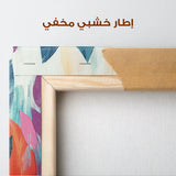 Boho 169 Canvas Art 90 x 60 cm / Stretched on hidden frame