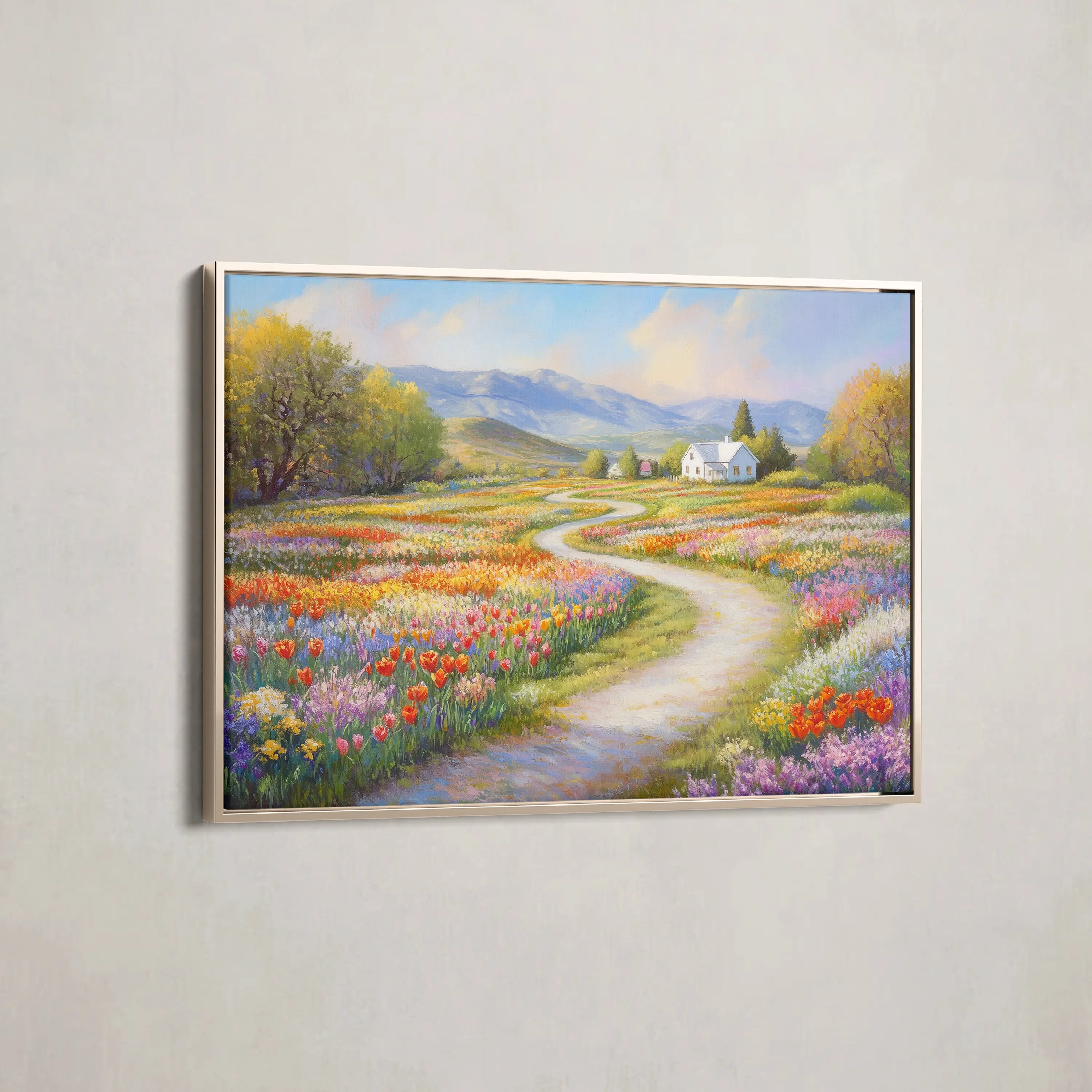 Landscape Canvas Wall Art WAD169-L 90 x 60 cm / Stretched on hidden frame