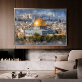 Palestine 169 Canvas Art 60 x 40 cm / Stretched on hidden frame