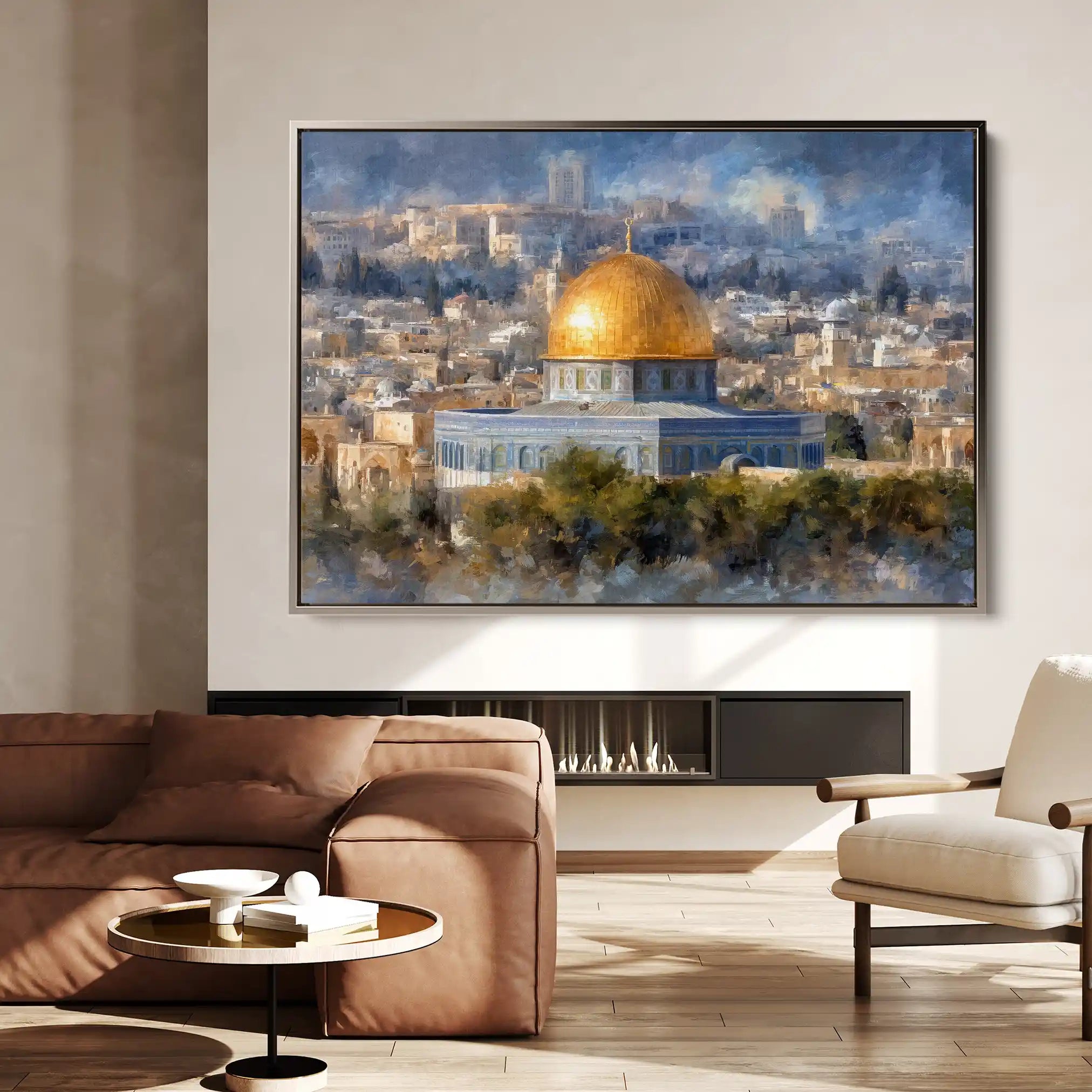 Palestine 169 Canvas Art 60 x 40 cm / Stretched on hidden frame