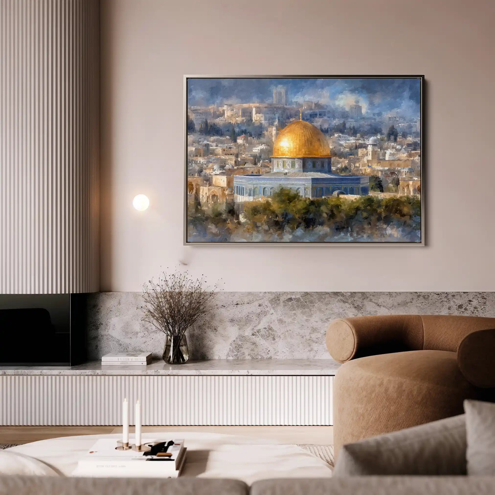 Palestine 169 Canvas Art 60 x 40 cm / Stretched on hidden frame