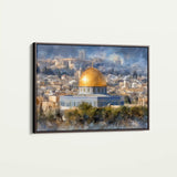 Palestine 169 Canvas Art 60 x 40 cm / Stretched on hidden frame