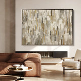 Abstract 1690 Canvas Art 60 x 40 cm / Stretched on hidden frame
