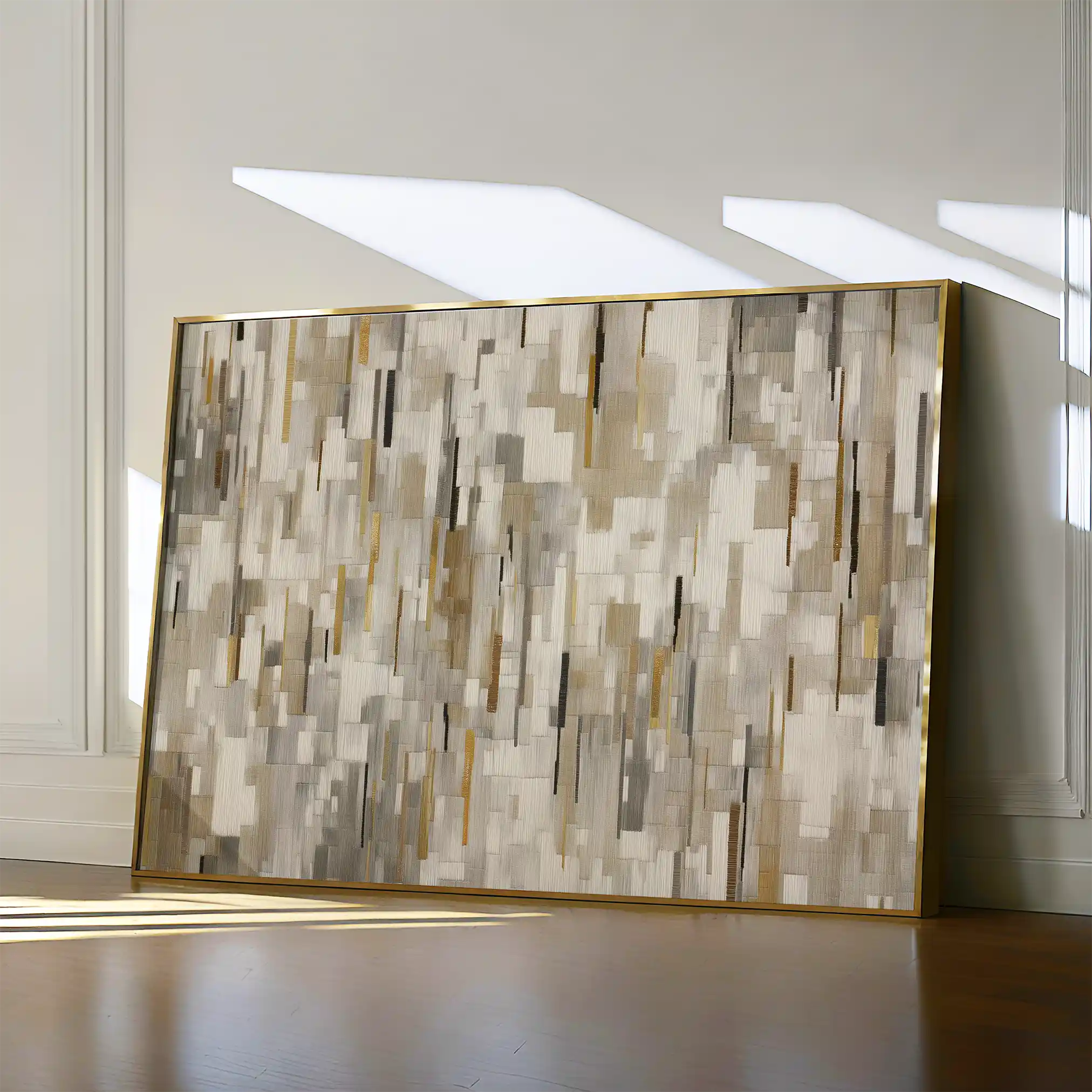 Abstract 1690 Canvas Art 60 x 40 cm / Stretched on hidden frame