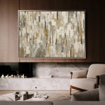 Abstract 1690 Canvas Art 60 x 40 cm / Stretched on hidden frame