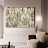 Abstract 1690 Canvas Art 60 x 40 cm / Stretched on hidden frame