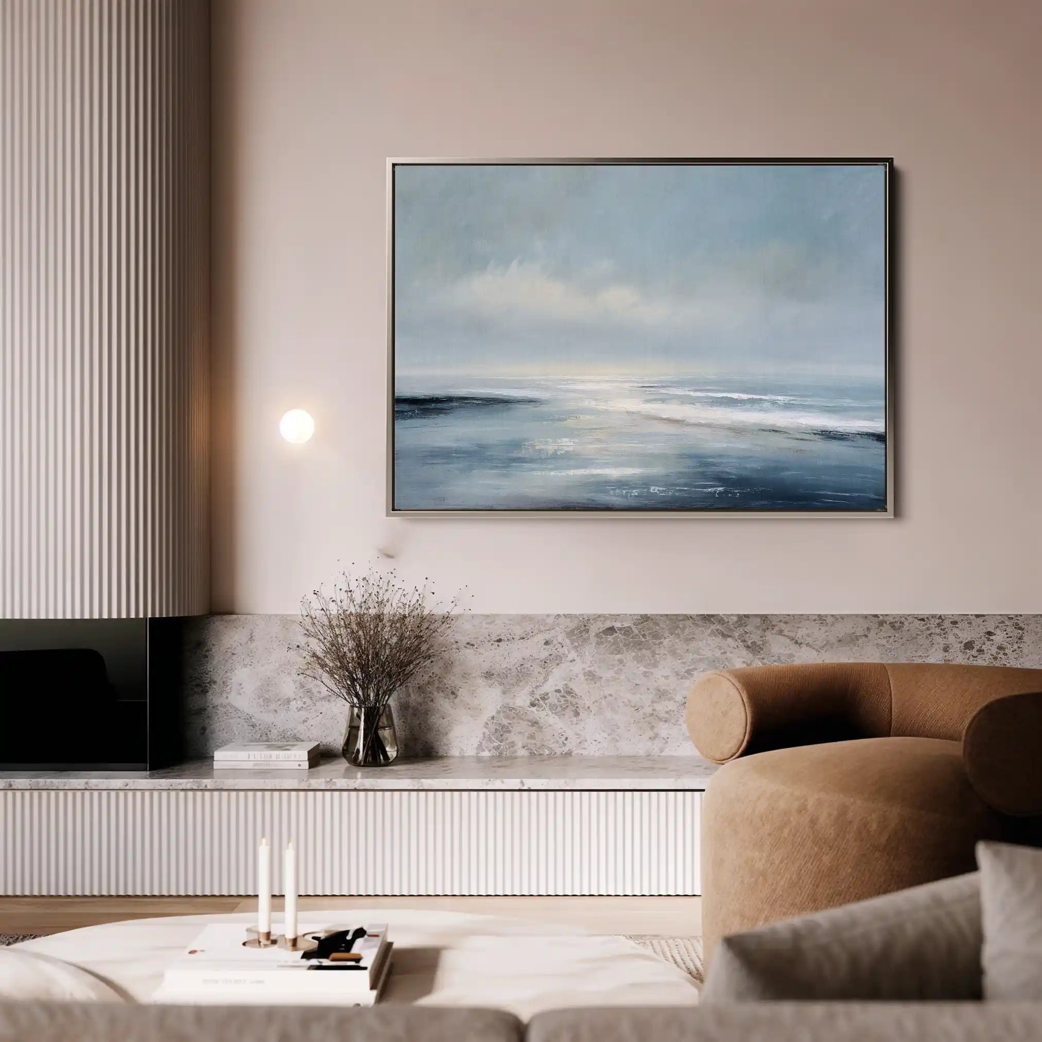 Abstract 1692 Canvas Art 60 x 40 cm / Stretched on hidden frame
