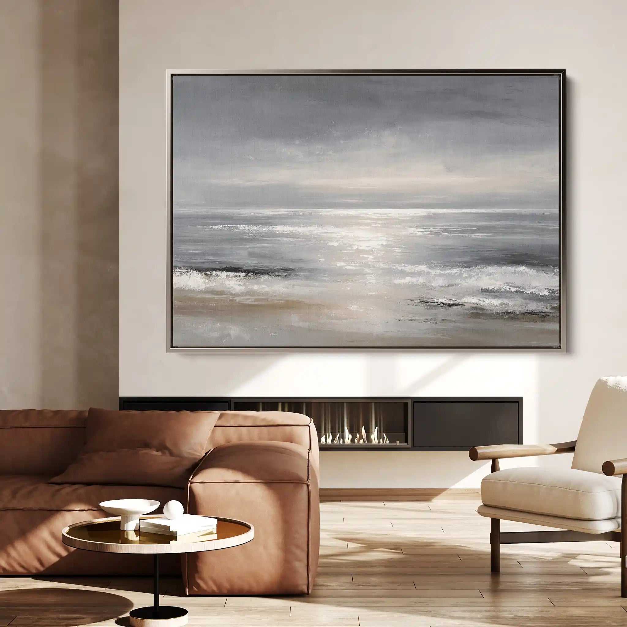 Abstract 1693 Canvas Art 60 x 40 cm / Stretched on hidden frame