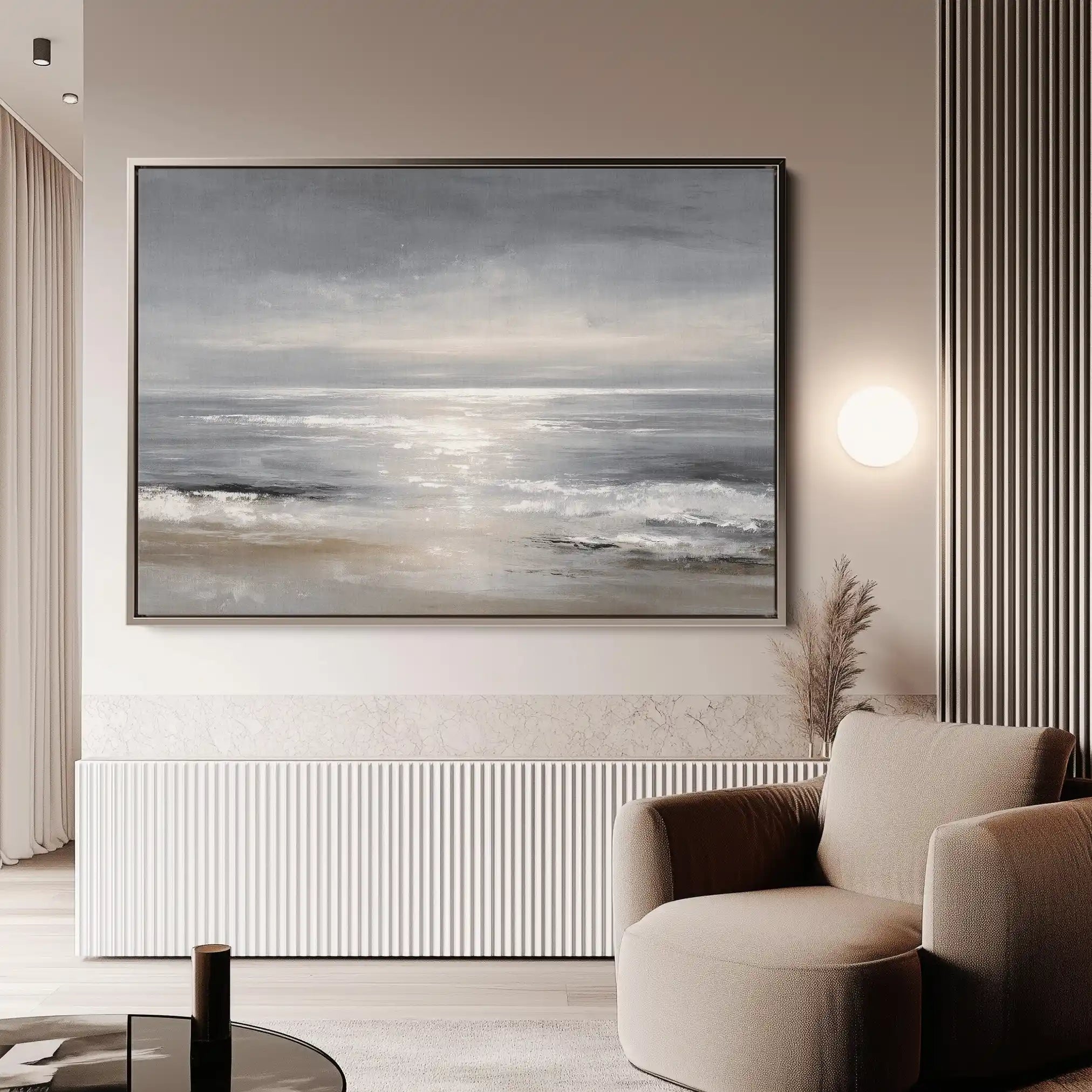 Abstract 1693 Canvas Art 60 x 40 cm / Stretched on hidden frame