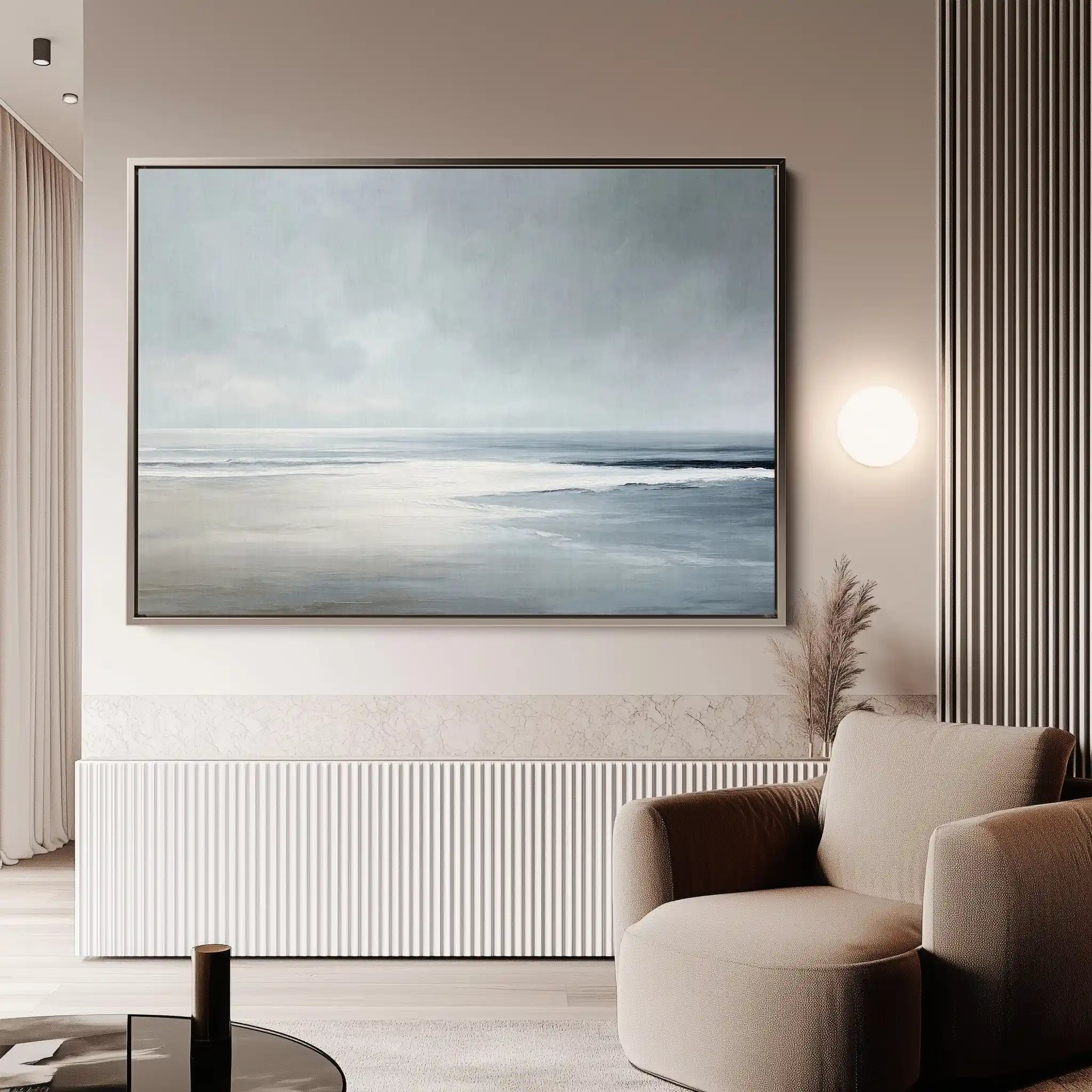 Abstract 1694 Canvas Art 60 x 40 cm / Stretched on hidden frame