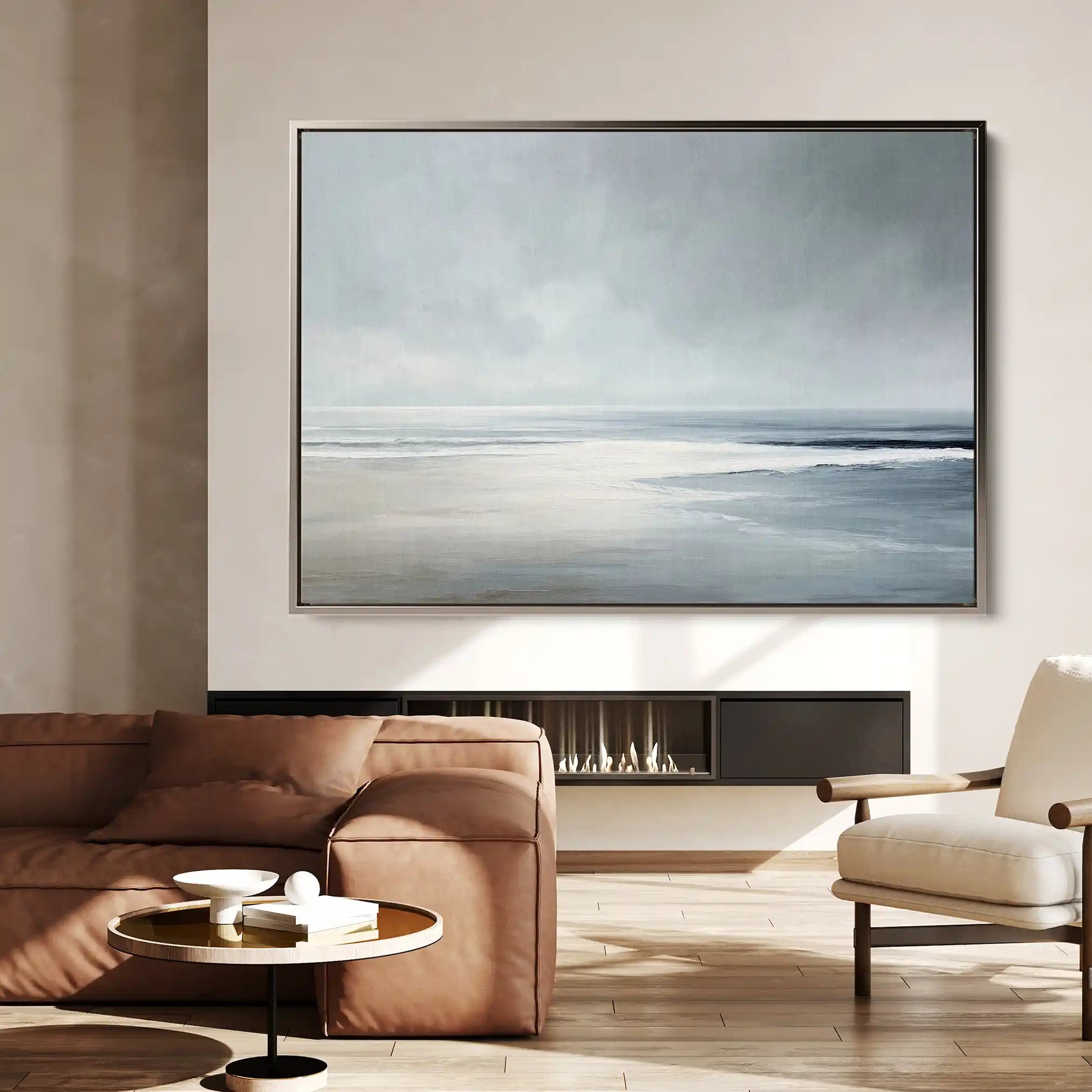 Abstract 1694 Canvas Art 60 x 40 cm / Stretched on hidden frame