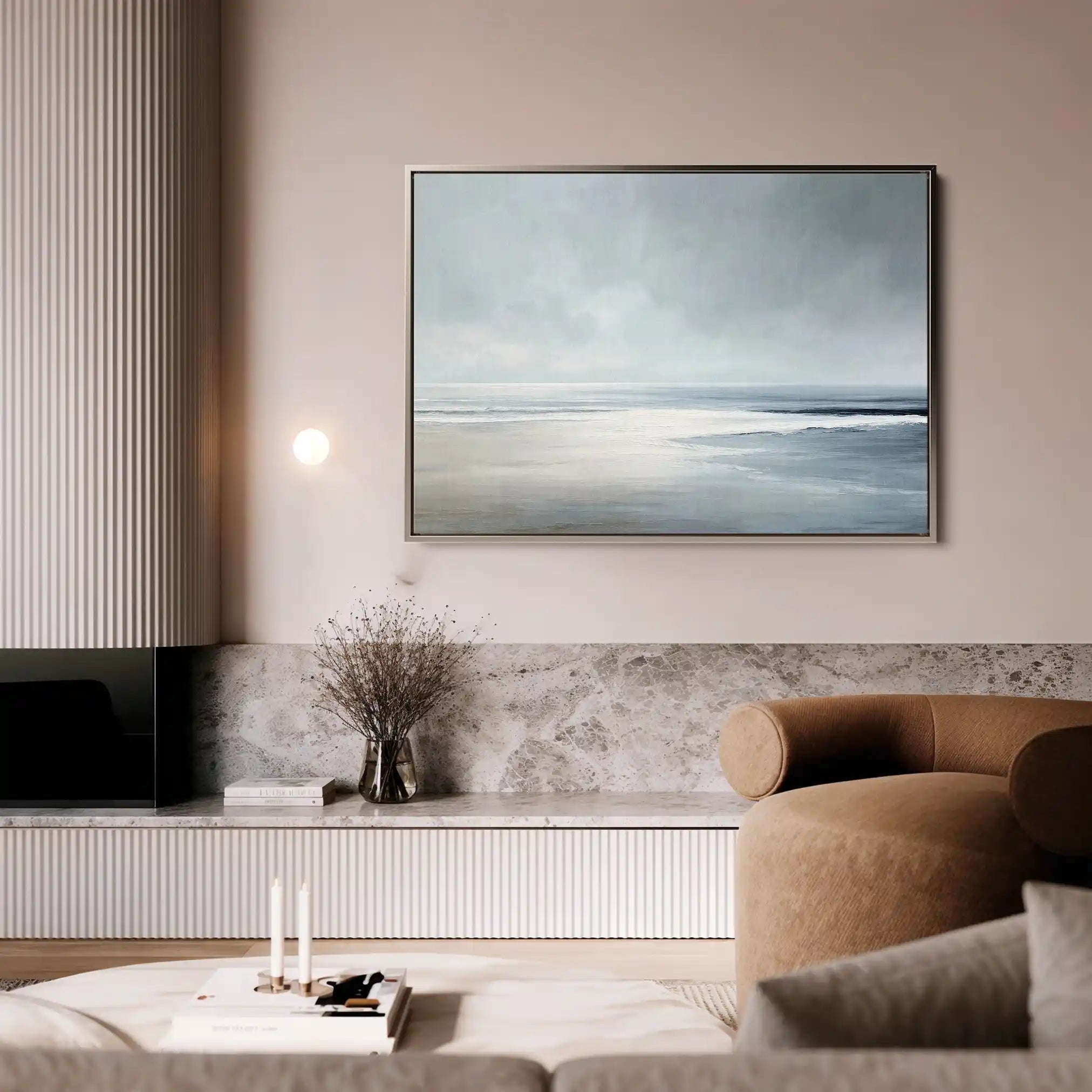 Abstract 1694 Canvas Art 60 x 40 cm / Stretched on hidden frame