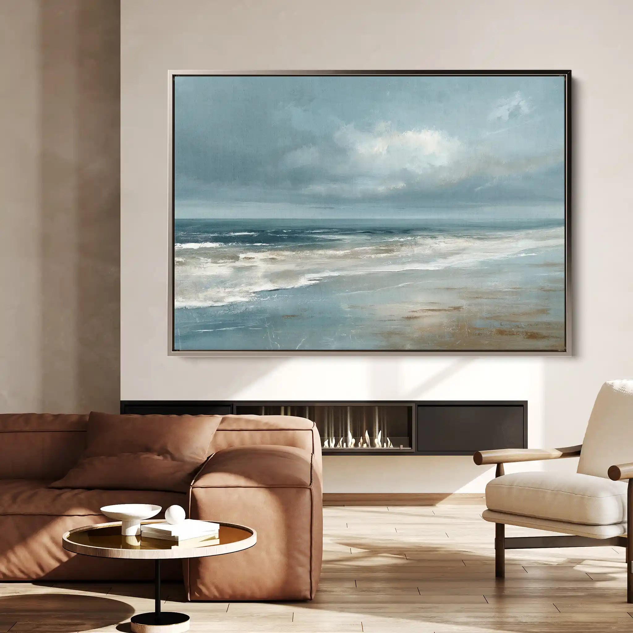 Abstract 1699 Canvas Art 60 x 40 cm / Stretched on hidden frame