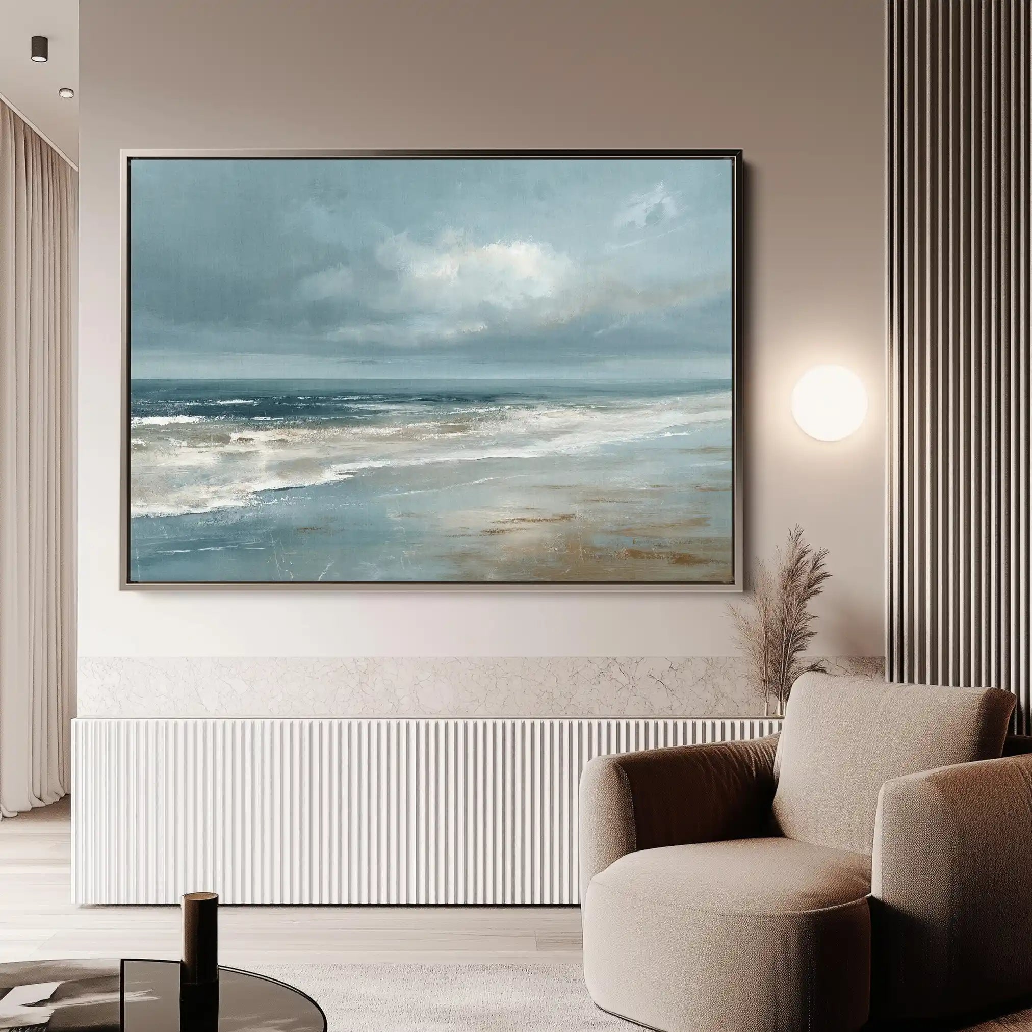 Abstract 1699 Canvas Art 60 x 40 cm / Stretched on hidden frame