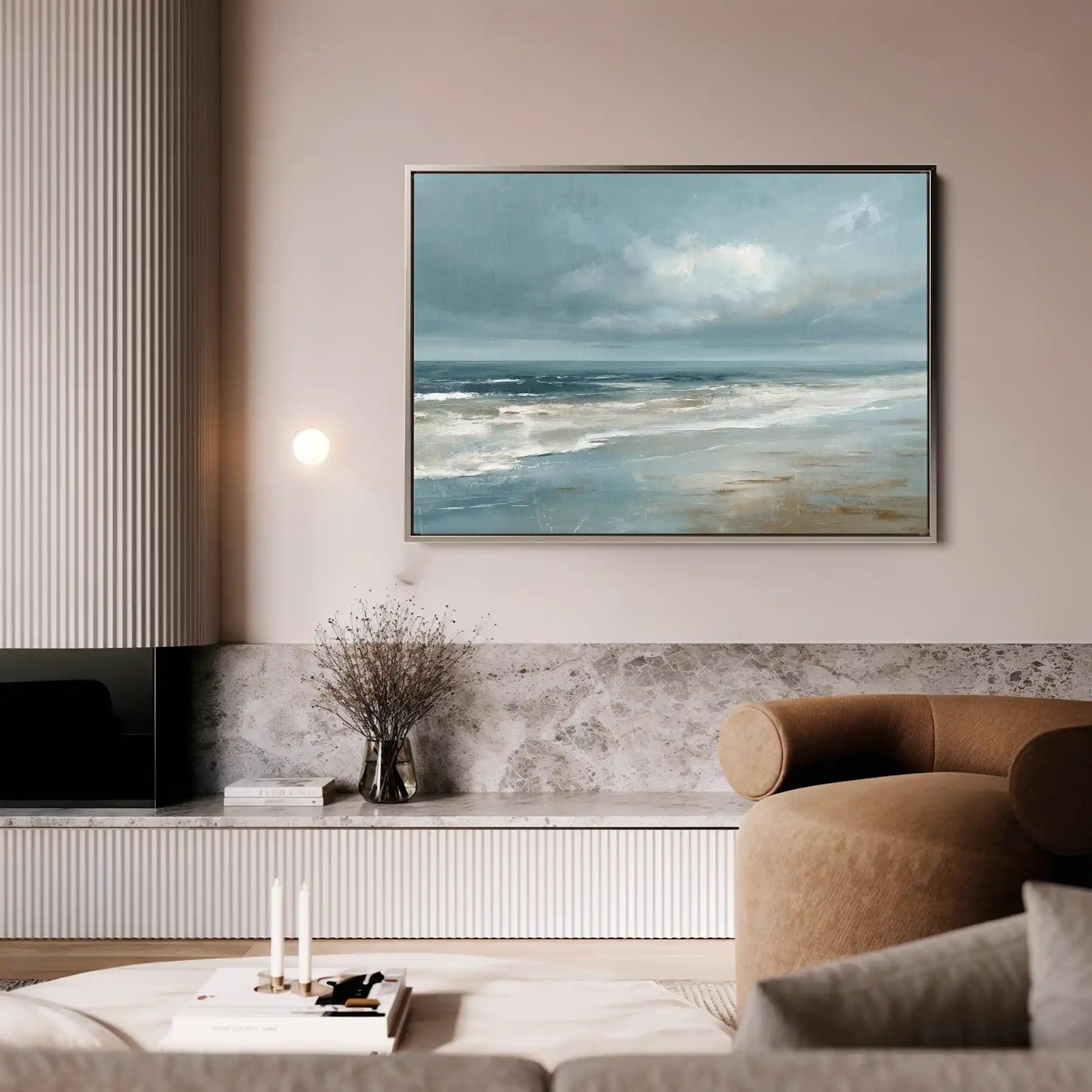 Abstract 1699 Canvas Art 60 x 40 cm / Stretched on hidden frame