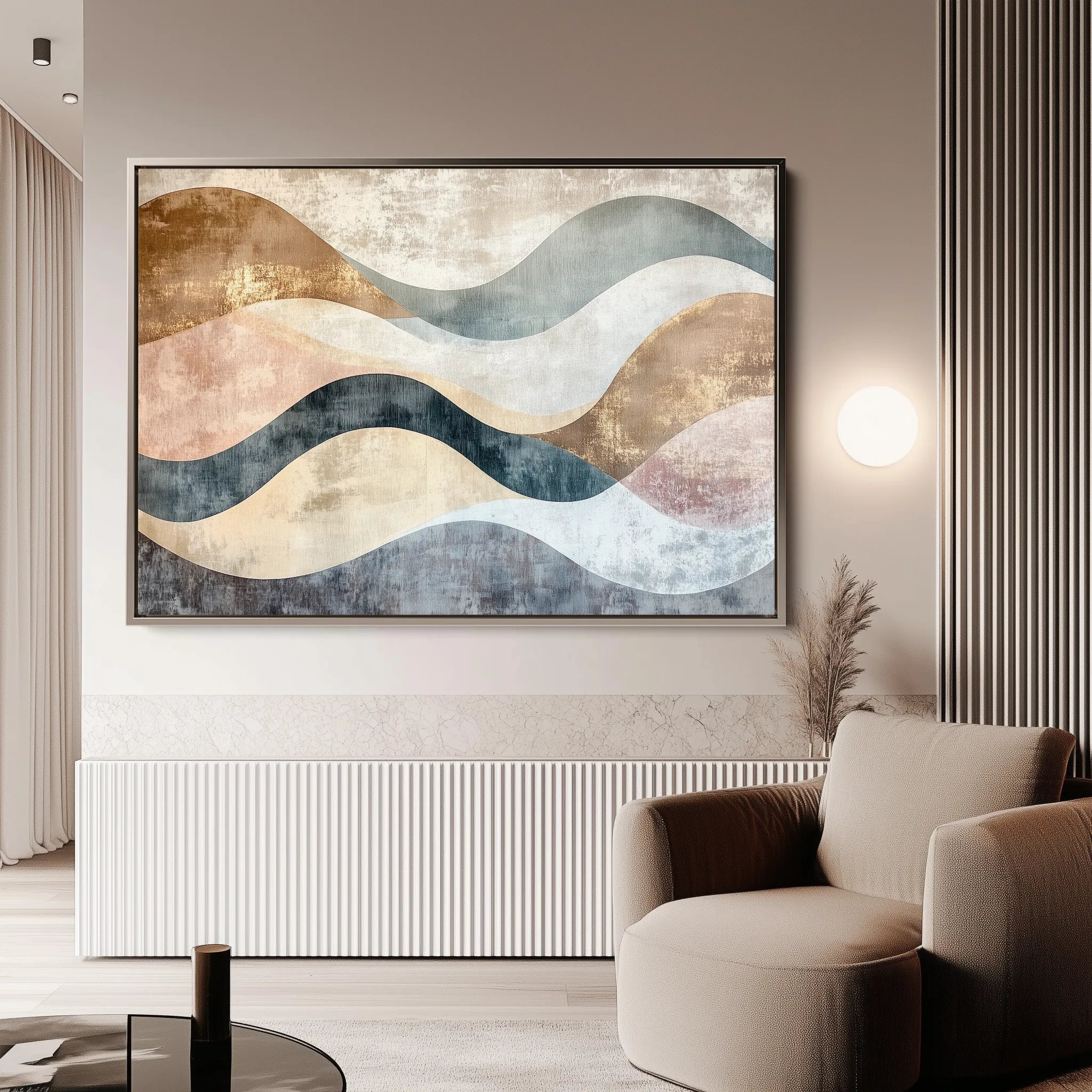 Boho Canvas Wall Art WAD170-BH 90 x 60 cm / Stretched on hidden frame
