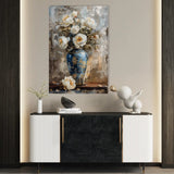 Floral Canvas Wall Art WAD170-F 90 x 60 cm / Stretched on hidden frame
