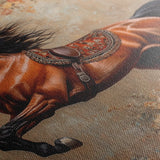 Horses 170 Canvas Art 90 x 60 cm / Stretched on hidden frame