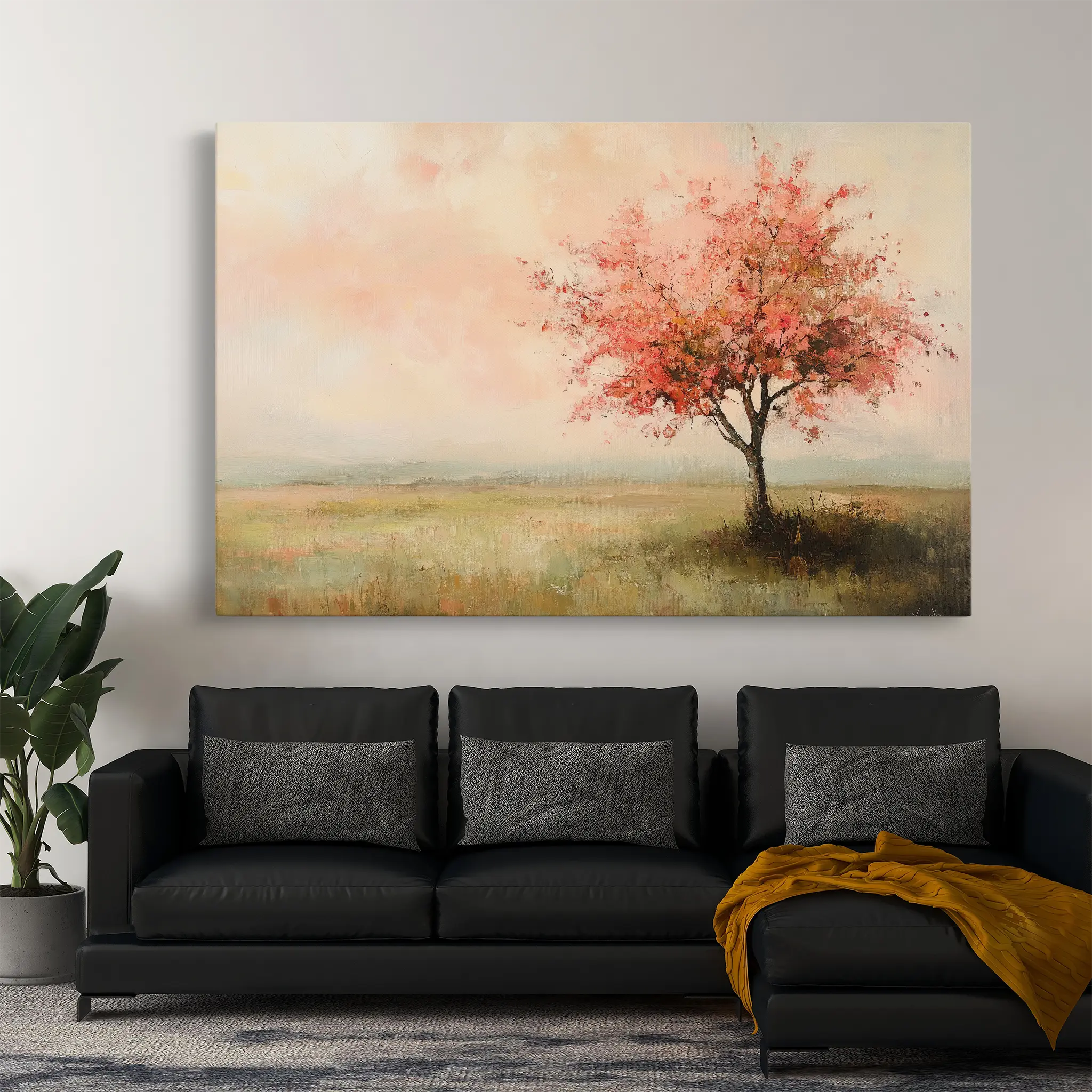 Landscape Canvas Wall Art WAD170-L 90 x 60 cm / Stretched on hidden frame