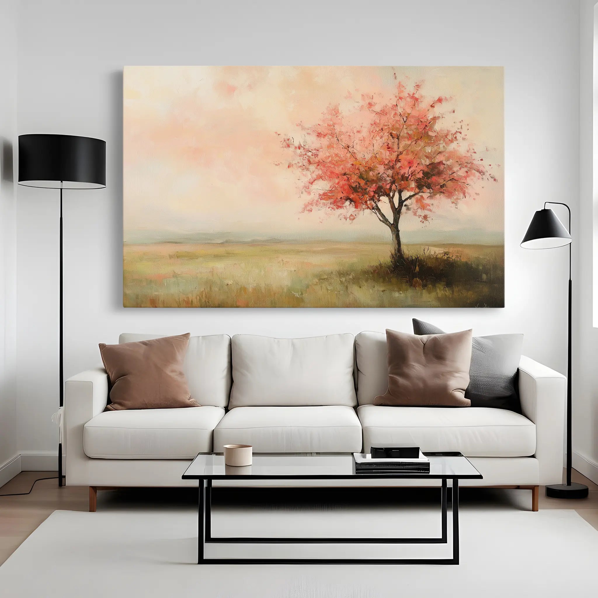 Landscape Canvas Wall Art WAD170-L 90 x 60 cm / Stretched on hidden frame