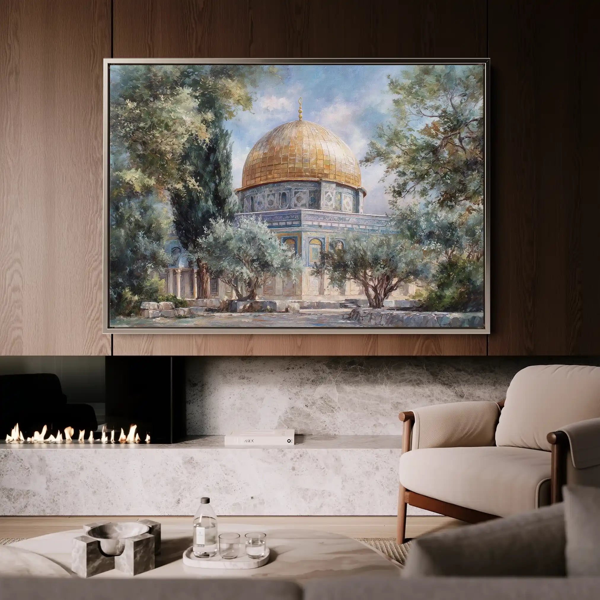 Palestine 170 Canvas Art 60 x 40 cm / Stretched on hidden frame