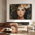 Portrait 170 Canvas Art 90 x 60 cm / Stretched on hidden frame