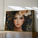 Portrait 170 Canvas Art 90 x 60 cm / Stretched on hidden frame