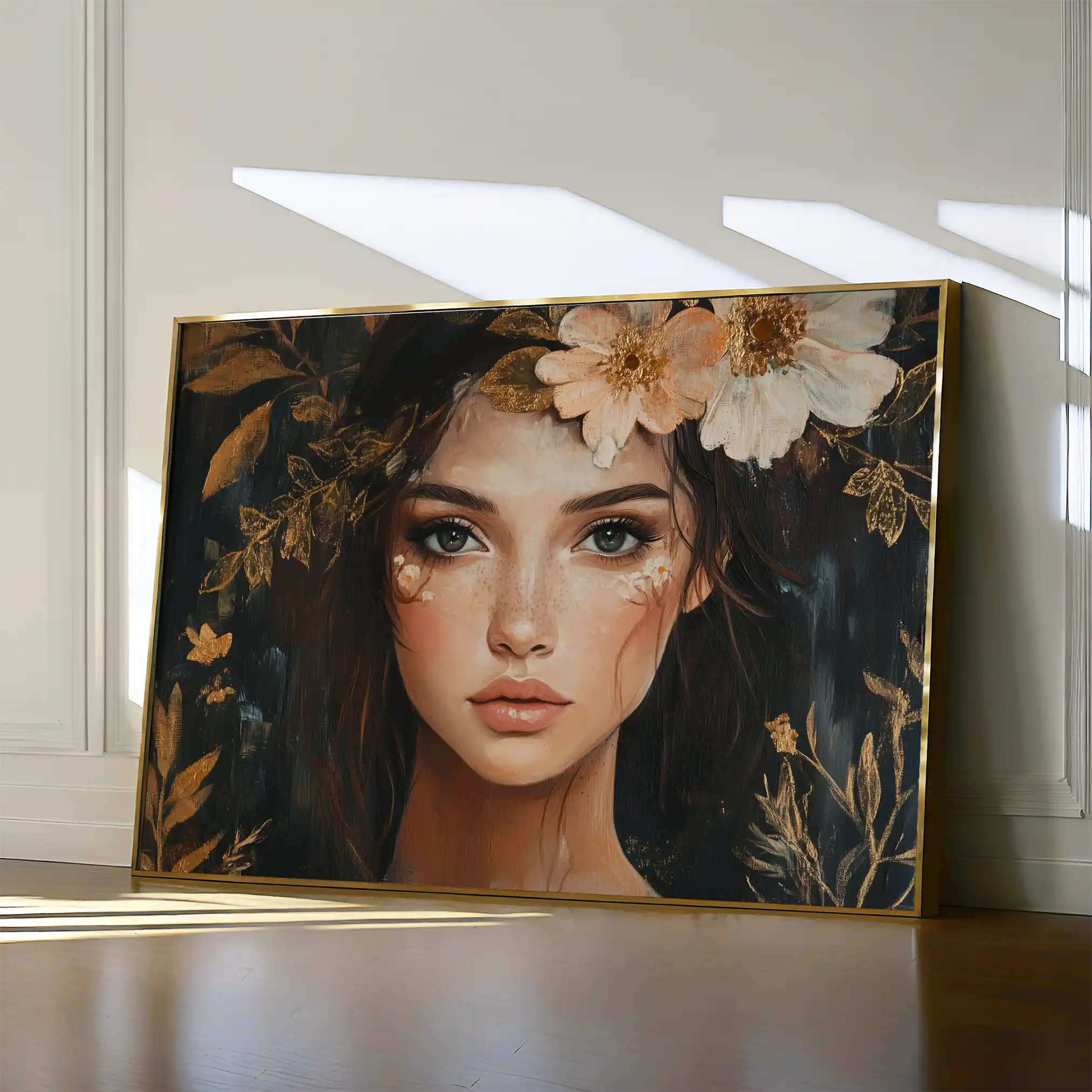 Portrait 170 Canvas Art 90 x 60 cm / Stretched on hidden frame