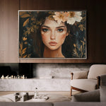 Portrait 170 Canvas Art 90 x 60 cm / Stretched on hidden frame