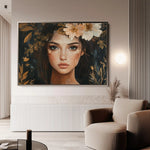 Portrait 170 Canvas Art 90 x 60 cm / Stretched on hidden frame