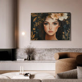 Portrait 170 Canvas Art 90 x 60 cm / Stretched on hidden frame