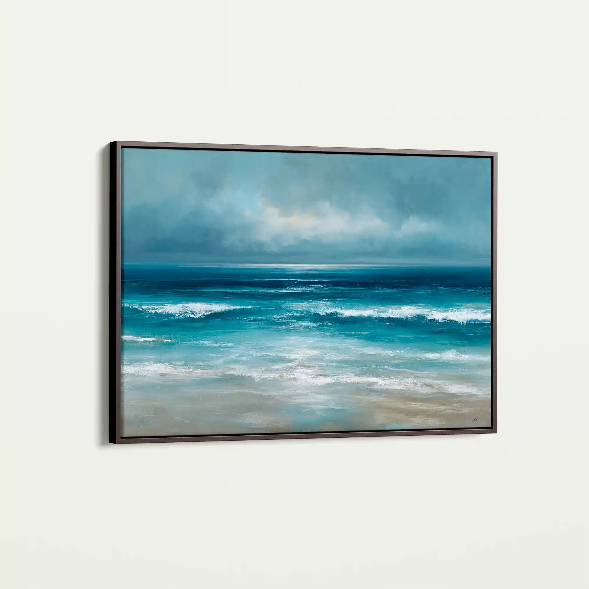 Abstract 1700 Canvas Art 60 x 40 cm / Stretched on hidden frame