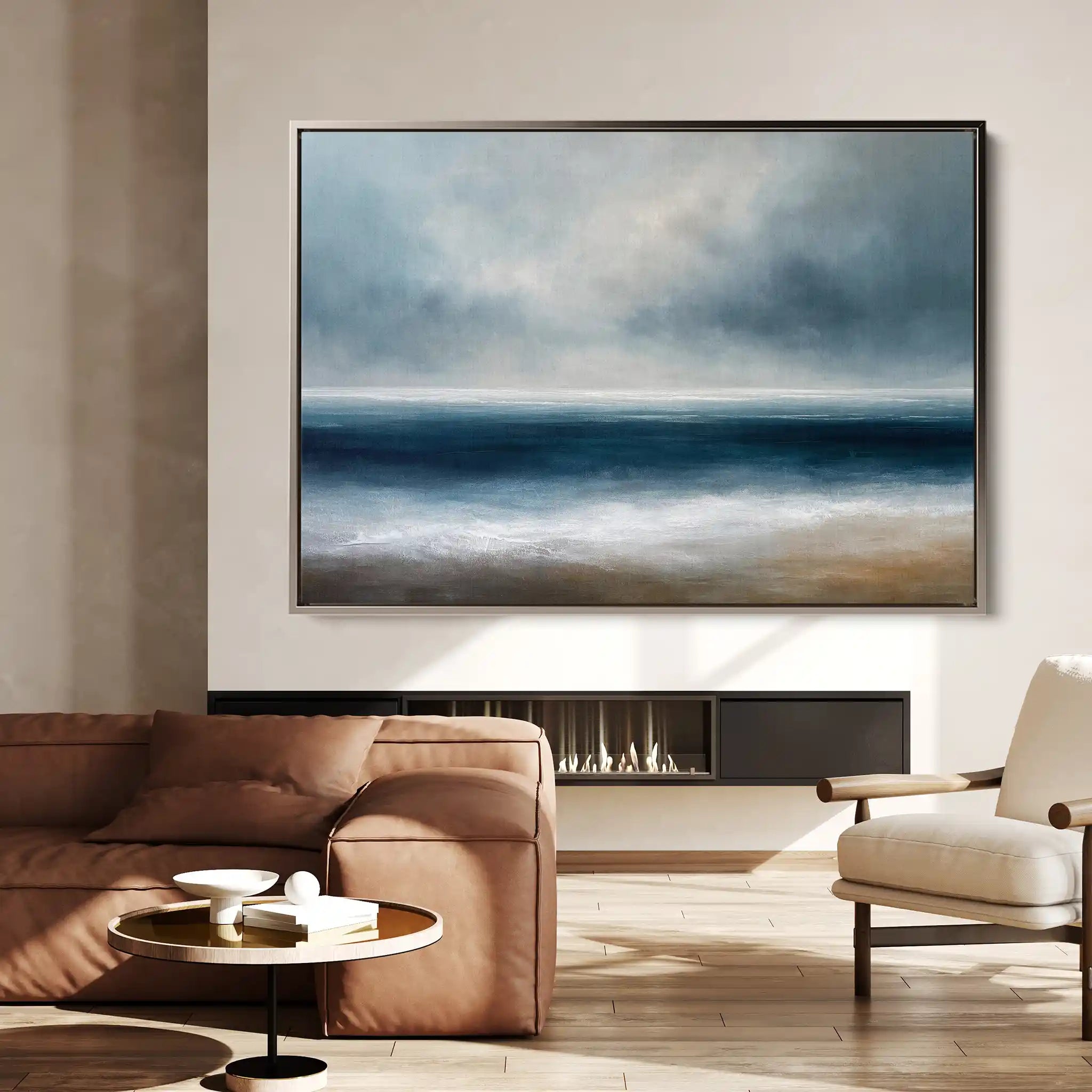 Abstract 1702 Canvas Art 60 x 40 cm / Stretched on hidden frame