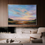 Abstract 1707 Canvas Art 60 x 40 cm / Stretched on hidden frame