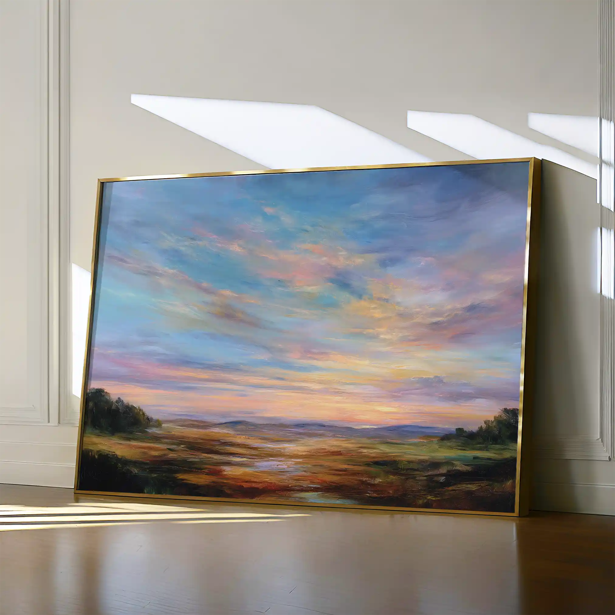 Abstract 1707 Canvas Art 60 x 40 cm / Stretched on hidden frame