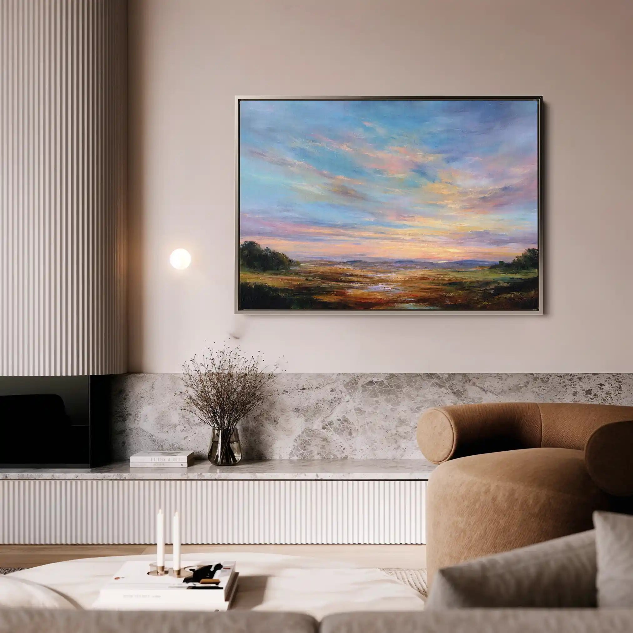 Abstract 1707 Canvas Art 60 x 40 cm / Stretched on hidden frame
