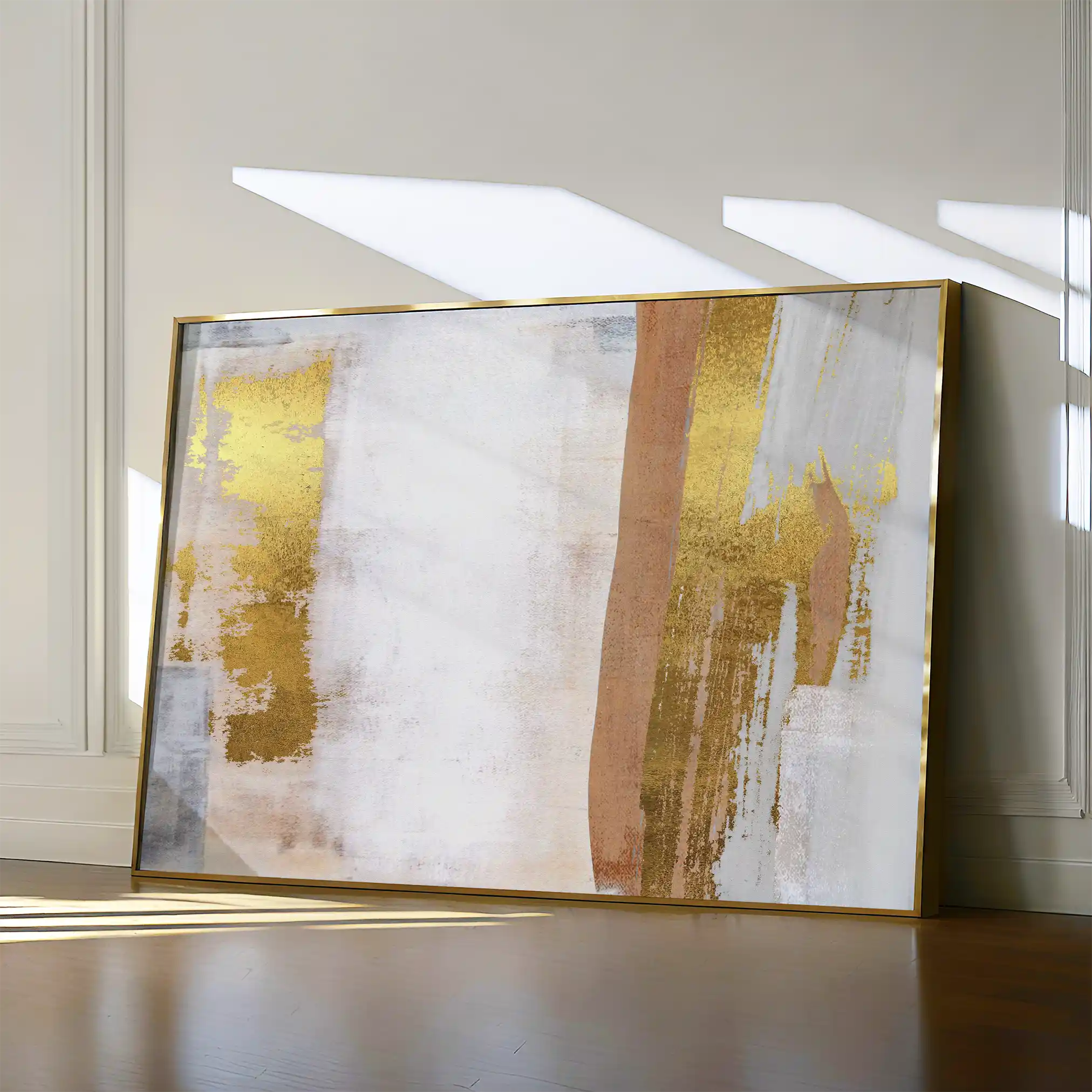 Abstract Canvas Wall Art WAD171-A 90 x 60 cm / Stretched on hidden frame