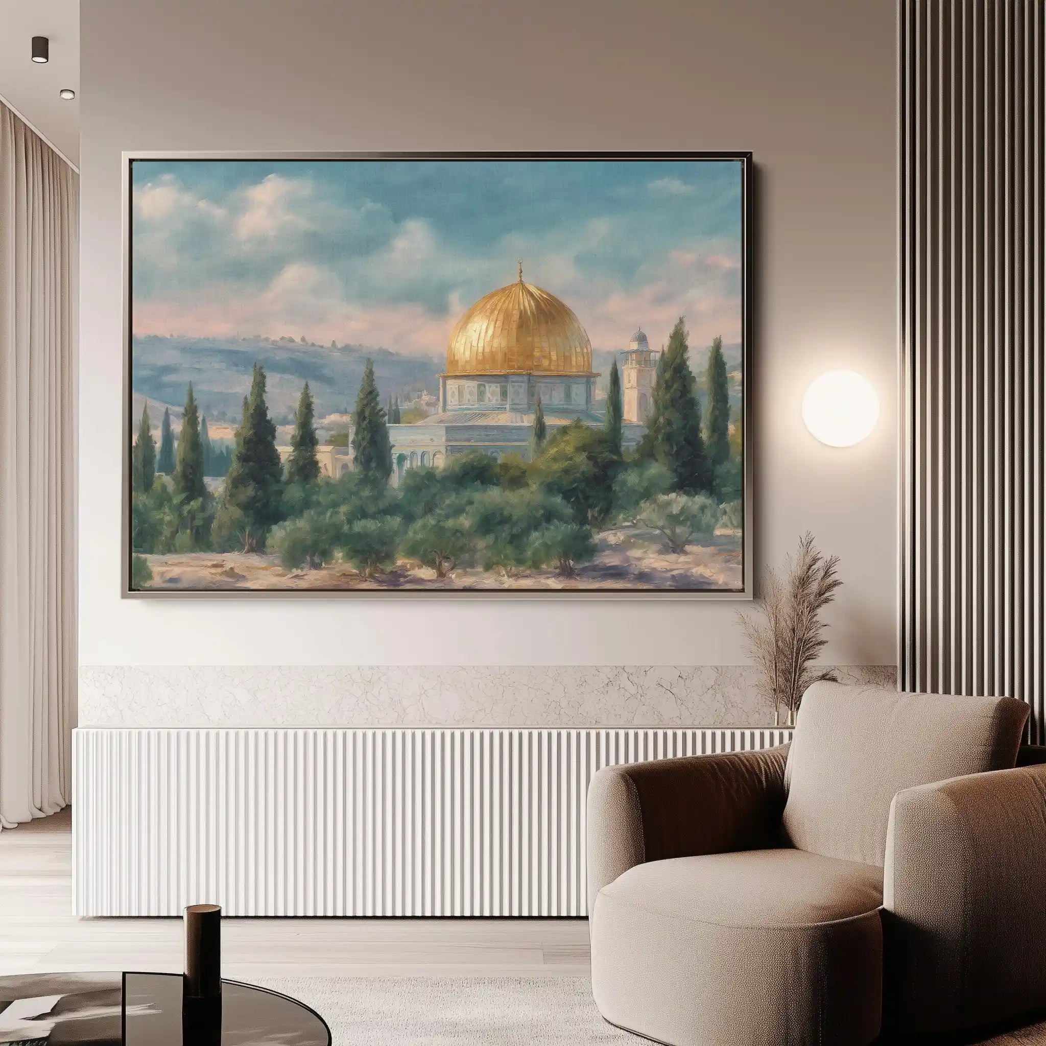 Palestine 171 Canvas Art 60 x 40 cm / Stretched on hidden frame