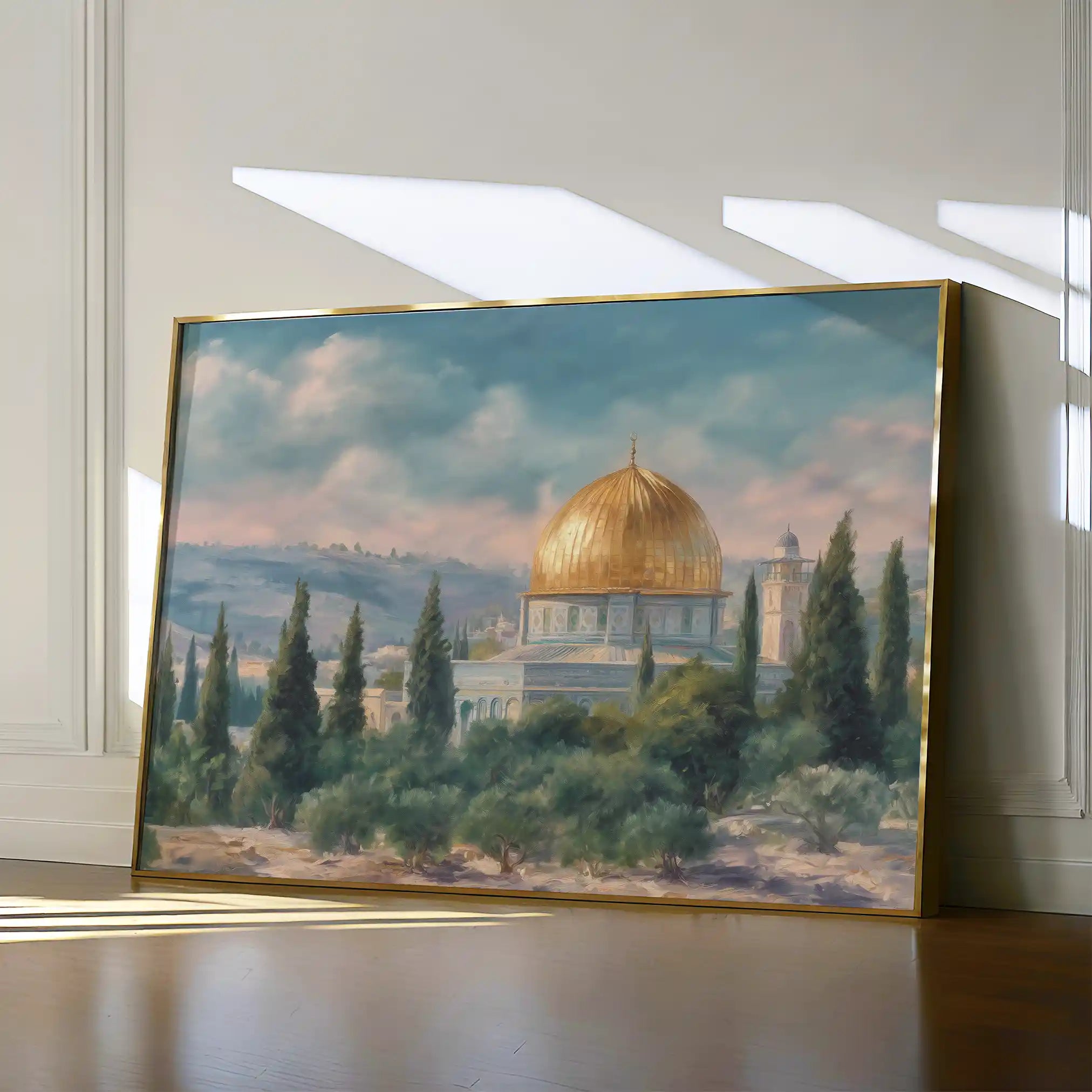 Palestine 171 Canvas Art 60 x 40 cm / Stretched on hidden frame